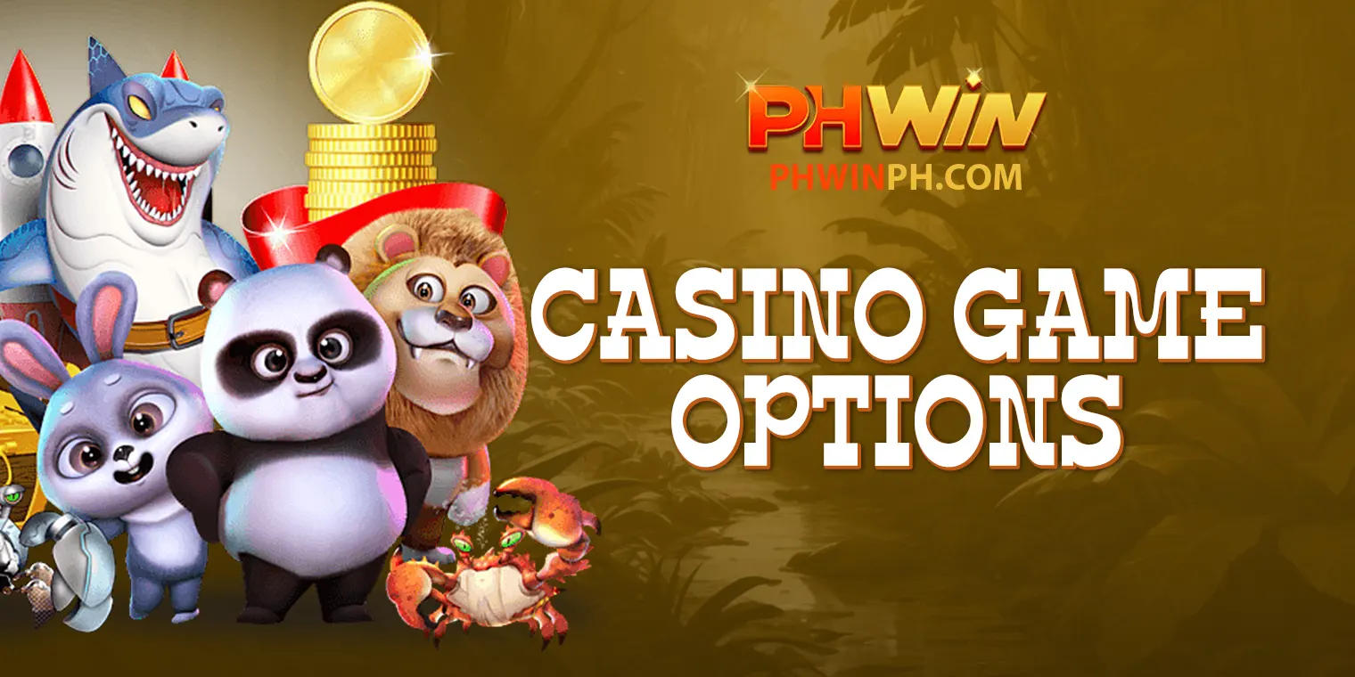 Mga opsyon sa laro sa PHWIN Slot Casino