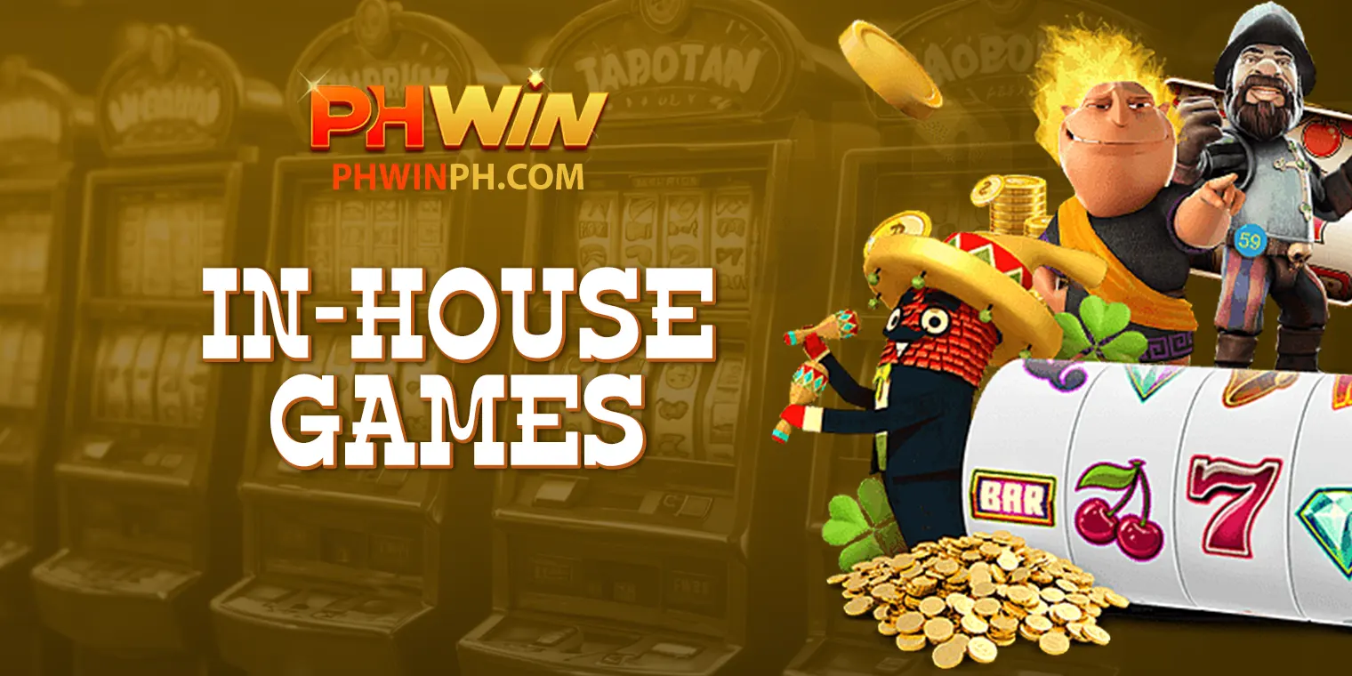 Mga in-house game ng PHWIN Slot